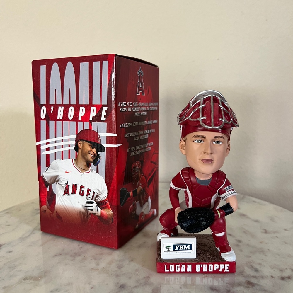 Anaheim Angels Logan O’Hoppe Bobblehead